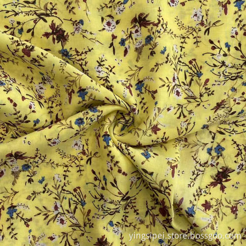 Rayon druckte 100%Viskose -Stoff für Frauenkleidungsstücke